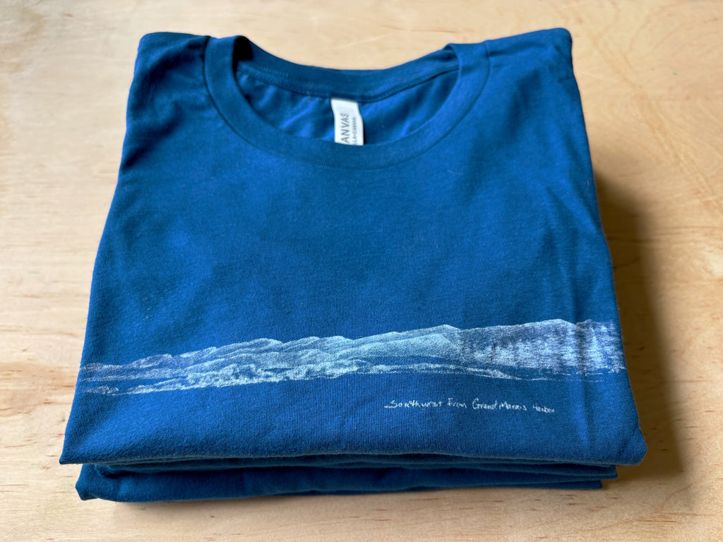 Sawtooth Range, South West from Grand Marais, Blue
