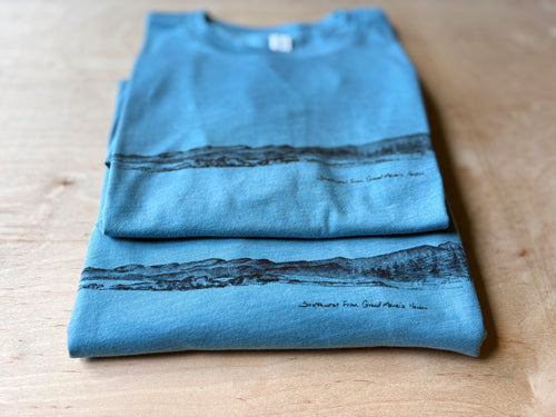 Sawtooth Range, South West from Grand Marais, Teal