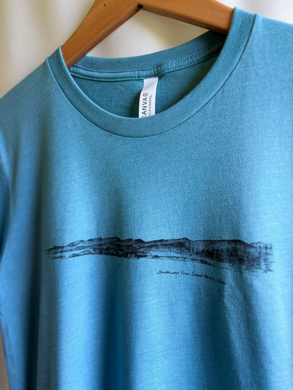 Sawtooth Range, South West from Grand Marais, Teal